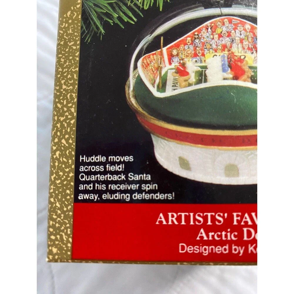 Hallmark Keepsake Ornament Artist's Favorites Arctic Dome by Ken Crow Football